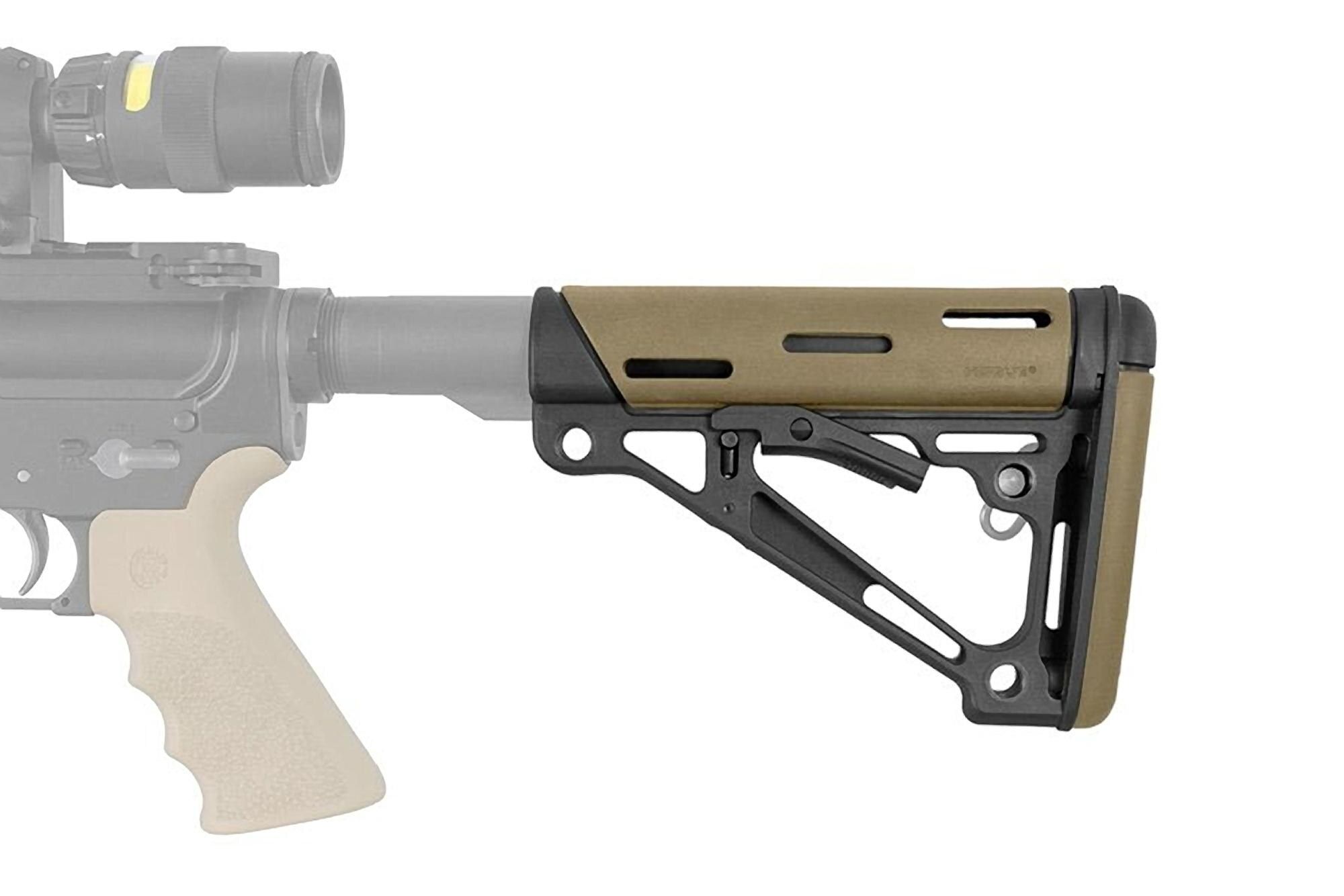 トイガン HOGUE Buttstock OverMolded® Collapsible Buttstock Assembly (Includes Mil
